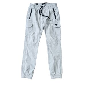 MEN'S LIGHT GREY CARGO JOGGER PANTS SZ SMALL NWT